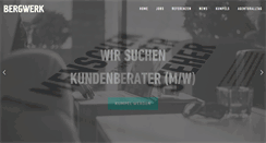 Desktop Screenshot of bergwerk.ag